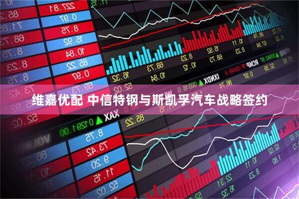 维嘉优配 中信特钢与斯凯孚汽车战略签约